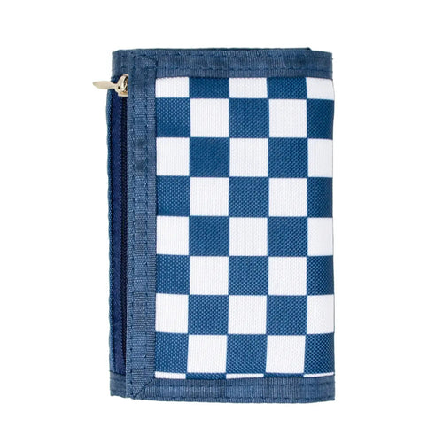 Blue Checkered Wallet 110 ACCESSORIES CHILD Tiny Treats And Zomi Gems 