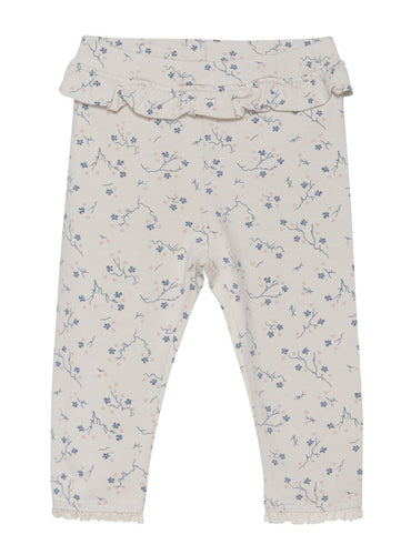 Blue Floral Ruffle Leggings 120 BABY GIRLS APPAREL Enfant 6m 