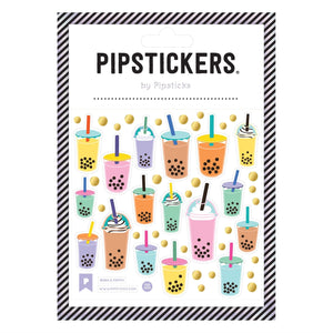 Boba & Froth Sticker Sheet 196 TOYS CHILD Pipsticks 