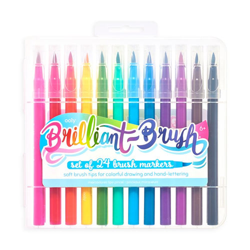 Brilliant Brush Markers - Pitter Patter