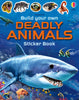 Build Your Own Sticker Book 192 GIFT CHILD Usborne Books Deadly Animals 