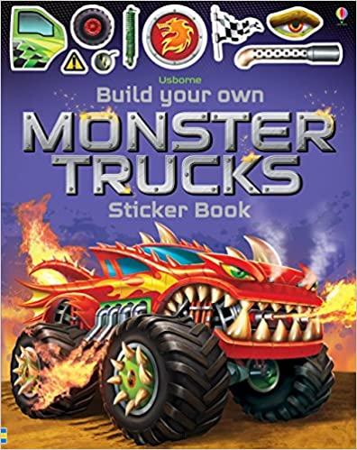 Build Your Own Sticker Book Impulse Usborne Books Monster Truck 