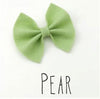 Butterfly Felt Bow Clips 110 ACCESSORIES CHILD AniBabee Pear 