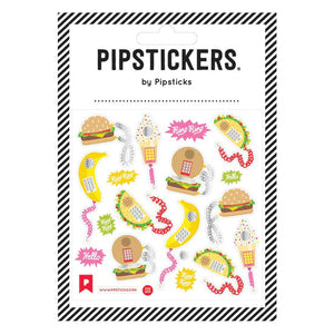 Call Me A Foodie Sticker Sheet 196 TOYS CHILD Pipsticks 