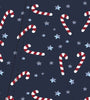Candy Cane Stars Zip Footie 130 BABY BOYS/NEUTRAL APPAREL Coccoli 