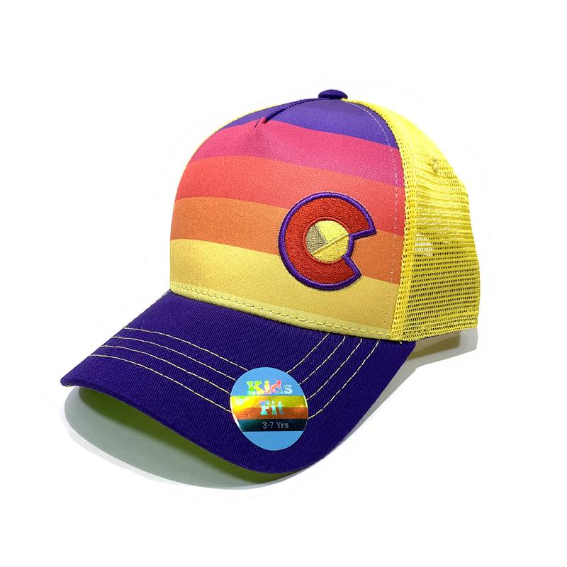 Candy Fader Trucker Hat 110 ACCESSORIES CHILD Yo Colorado 