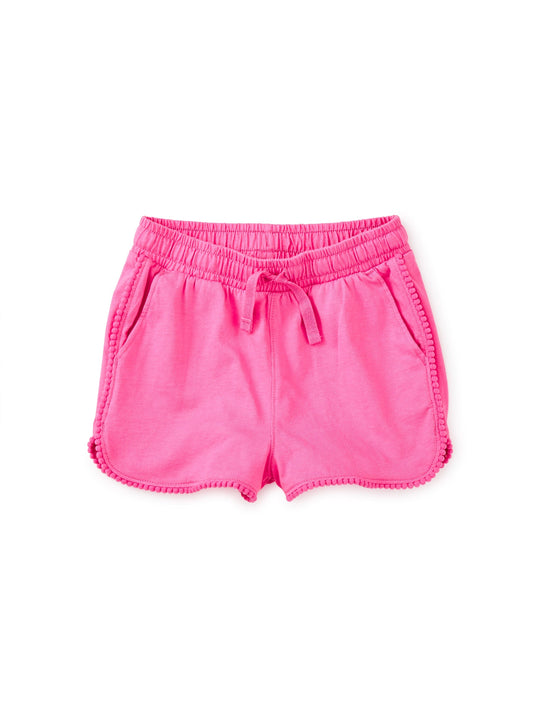 Carousel Pink Pom Pom Shorts 150 GIRLS APPAREL 2-8 Tea 2T 