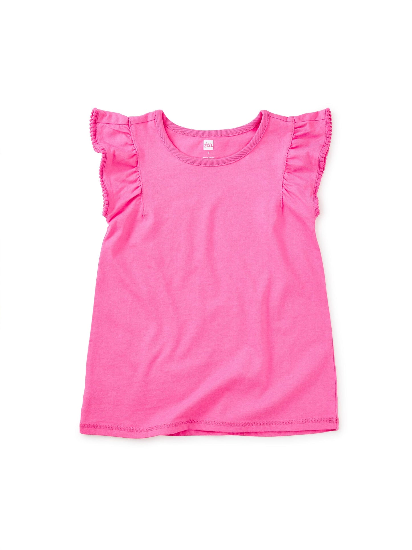 Carousel Pink Pom Pom Top 150 GIRLS APPAREL 2-8 Tea 2T 