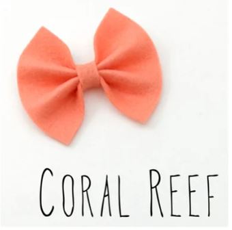 Celia Bow Headbands 100 ACCESSORIES BABY AniBabee Coral Reef 