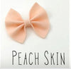 Celia Bow Headbands 100 ACCESSORIES BABY AniBabee Peach Skin 