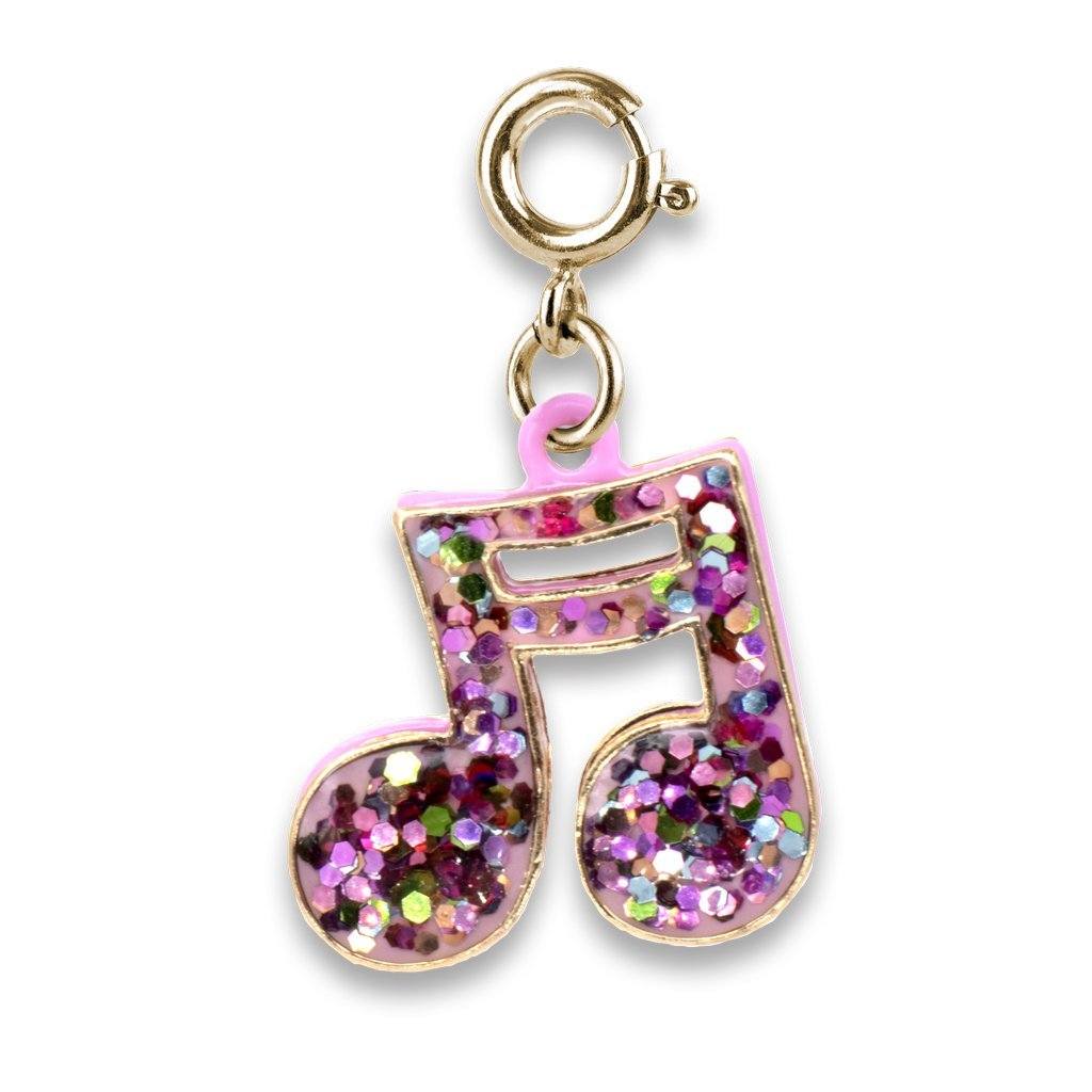 Charms 110 ACCESSORIES CHILD Charm It Gold Glitter Music Note 