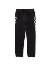 Checker Side Stripe Joggers 140 BOYS APPAREL 2-8 Tea 