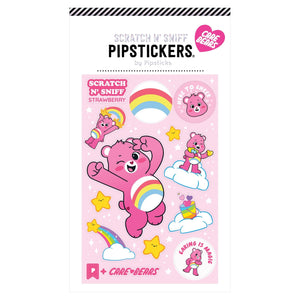 Cheer Bear Scratch 'N Sniff Sticker Sheet 196 TOYS CHILD Pipsticks 