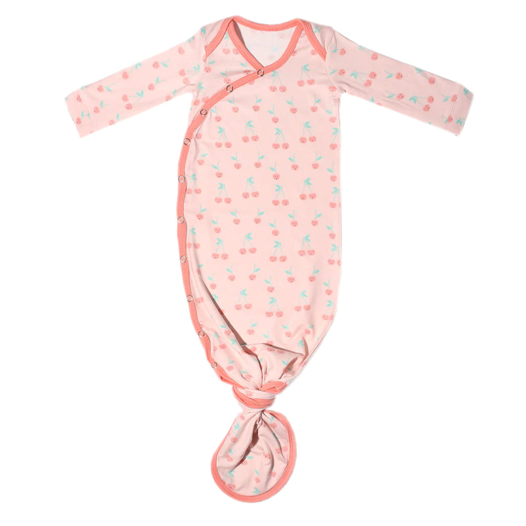 Cheery Knotted Gown 120 BABY GIRLS APPAREL Copper Pearl NB-3m 
