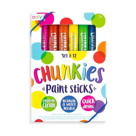 Chunkies Paint Stick - Set of 12 196 TOYS CHILD Ooly 