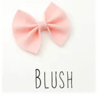 Classic Bow Headbands 100 ACCESSORIES BABY AniBabee Blush 
