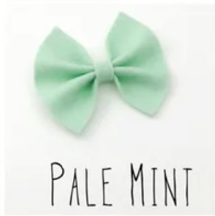 Classic Bow Headbands 100 ACCESSORIES BABY AniBabee Pale Mint 