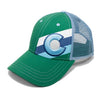 CO Incline Trucker Hats Yo Colorado Green 