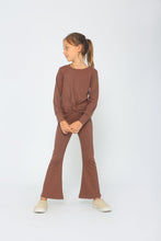 Coffee Prism Rib Top 160 GIRLS APPAREL TWEEN 7-16 Joyous and Free 