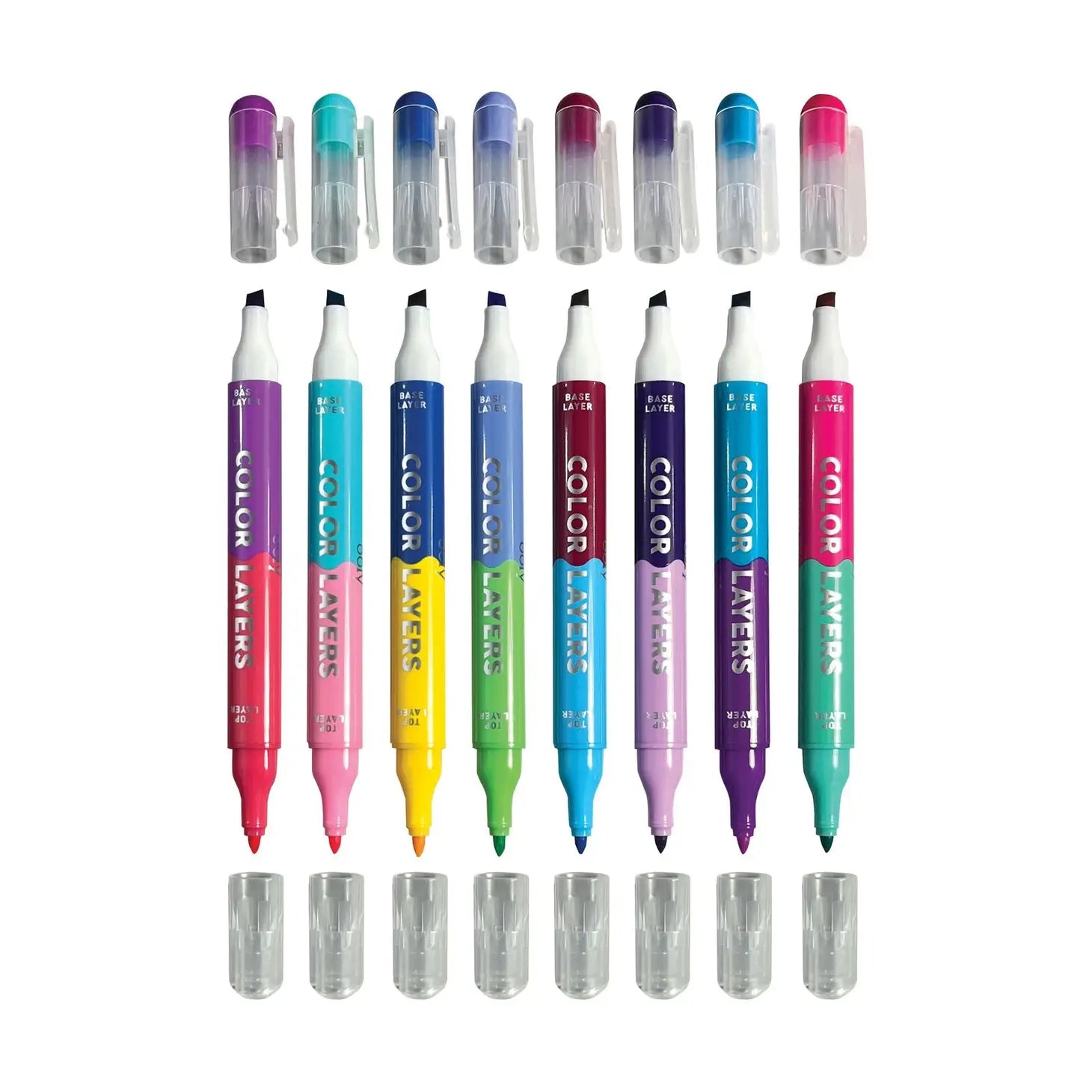 Color Layers Double-Ended Layering Markers 196 TOYS CHILD Ooly 