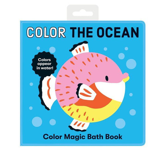 Color the Ocean Color Magic Bath Book - Pitter Patter