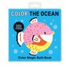 Color the Ocean Color Magic Bath Book Bath Toys Mudpuppy 