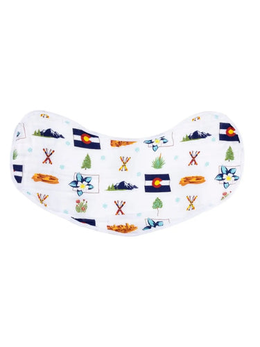 Colorado Burp Cloth/Bib 180 BABY GEAR Little Hometown 