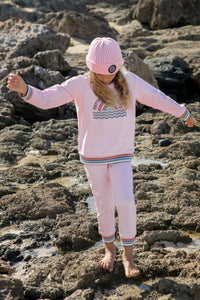 Cool To Be Kind Pink Beanie 110 ACCESSORIES CHILD Feather4Arrow 