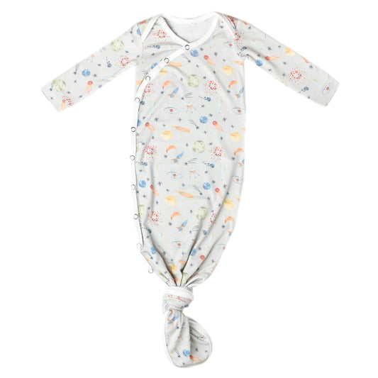 Cosmos Knotted Gown 130 BABY BOYS/NEUTRAL APPAREL Copper Pearl NB-3m 