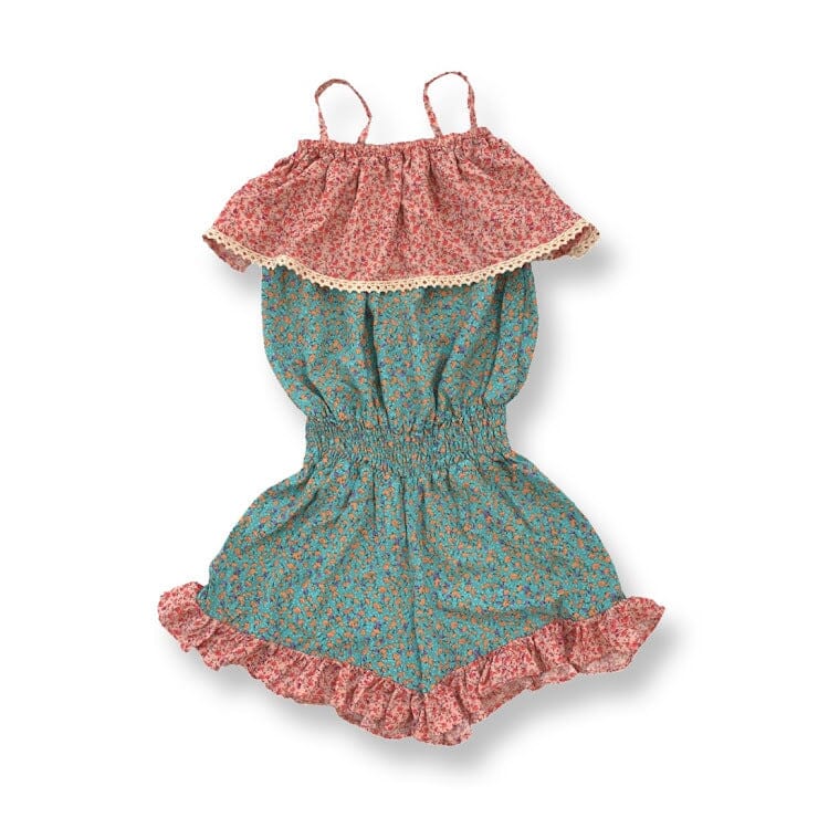 Cottage Frill Romper 160 GIRLS APPAREL TWEEN 7-16 Bela+Nuni 