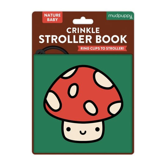 Crinkle Fabric Stroller Book-Nature 191 GIFT BABY Mudpuppy 