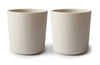 Cups- 2 Pack Cups Mushie Ivory