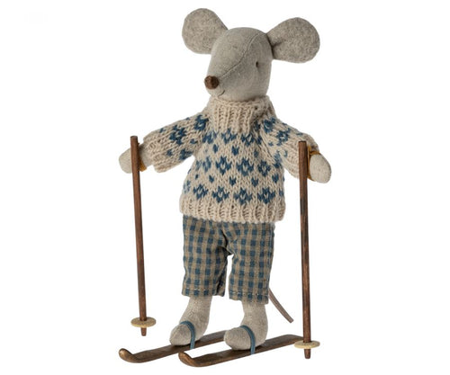 Dad Ski Mouse 196 TOYS CHILD Maileg 