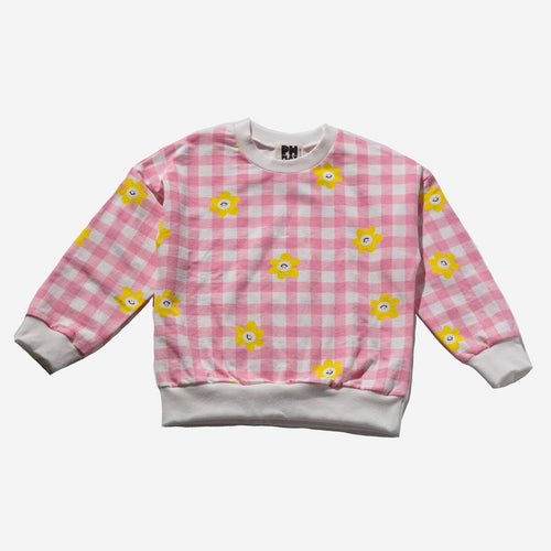 Daisy Pink Sweatshirt 150 GIRLS APPAREL 2-8 Petite Hailey 2 
