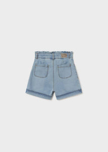 Denim Paperbag Short 160 GIRLS APPAREL TWEEN 7-16 Mayoral 