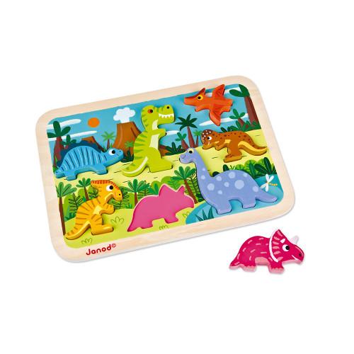 Dinosaur Chunky Puzzle - Pitter Patter