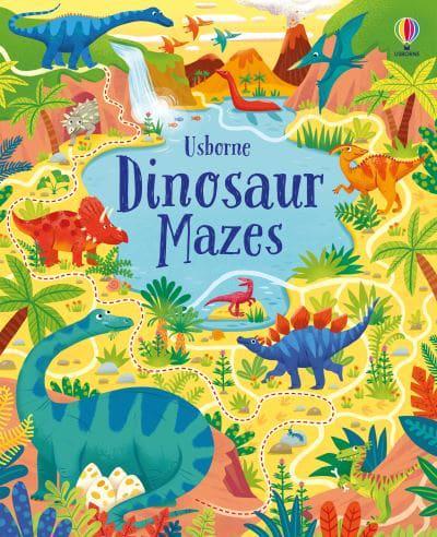 Dinosaur Mazes 192 GIFT CHILD Usborne Books 