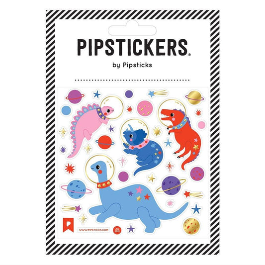 Dinosaur Through Space Stickers 196 TOYS CHILD Pipsticks 