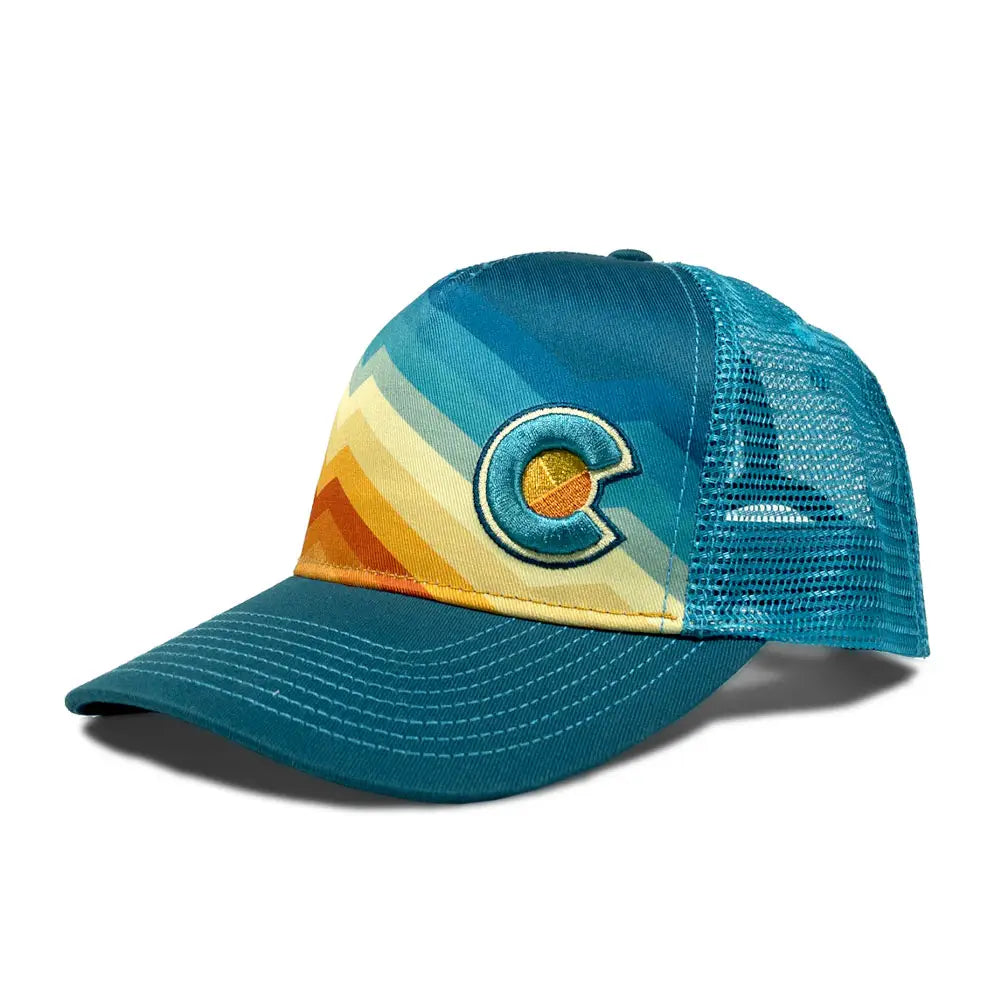 Divide Fader Trucker Hat-Tween 110 ACCESSORIES CHILD Yo Colorado 