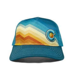 Divide Fader Trucker Hat-Tween 110 ACCESSORIES CHILD Yo Colorado 