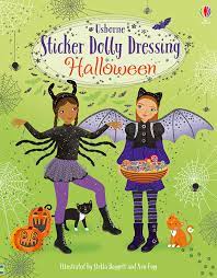Dolly Dressing Stickers Impulse Usborne Books Halloween 