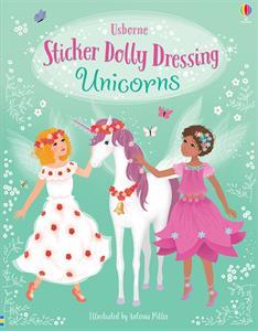 Dolly Dressing Stickers Impulse Usborne Books Unicorns 