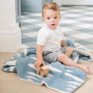 Double Layer Bamboni Blanket 191 GIFT BABY Saranoni Triangle 