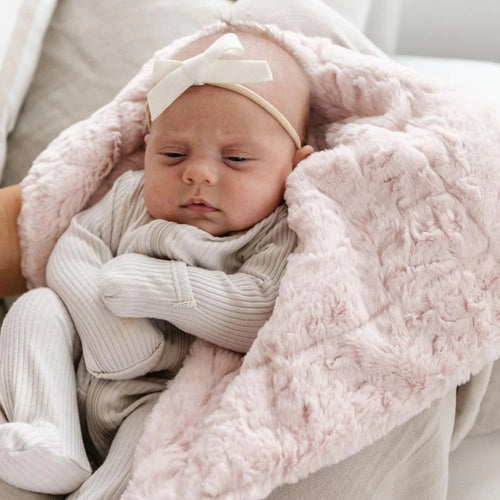 Dream Mini Blanket 191 GIFT BABY Saranoni Blush 