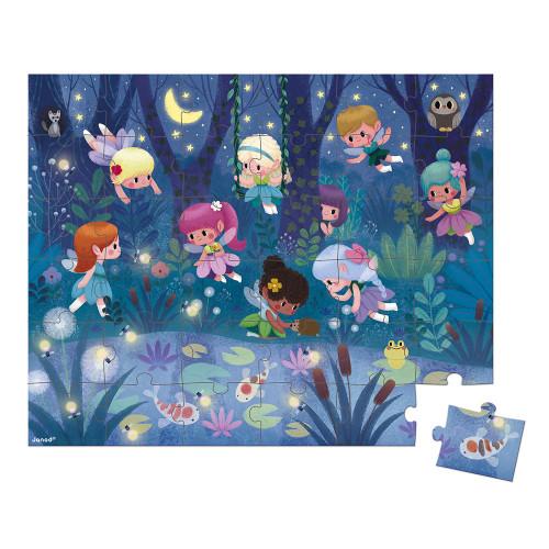 Fairies & Waterlilies Puzzle Toys Janod Toys 