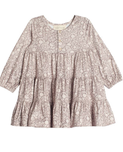 Fall Sunflower Fields Dress 150 GIRLS APPAREL 2-8 Mabel & Honey 2 