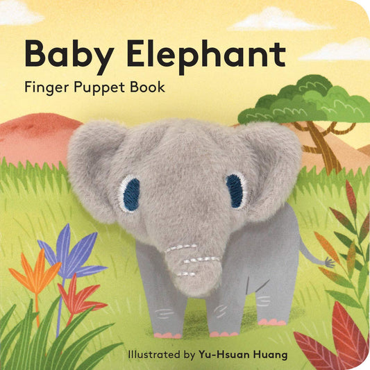 Finger Puppet Books 191 GIFT BABY Chronicle Books Elephant 