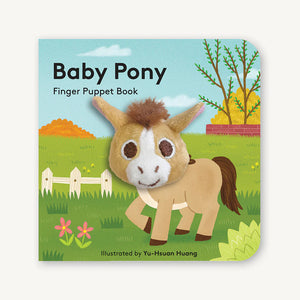 Finger Puppet Books 191 GIFT BABY Chronicle Books Pony 