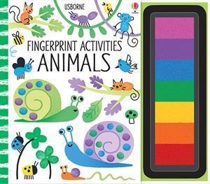 Fingerprint Activity Toys Usborne Books Animals 