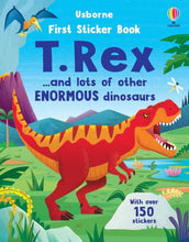 First Sticker Books 196 TOYS CHILD Usborne Books T-Rex 